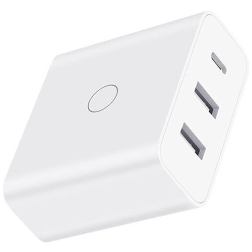 Сетевое зарядное устройство Xiaomi ZMI Fast Charger USB Wall Charger 65W 2 USB, Type-C White (Белый) 2