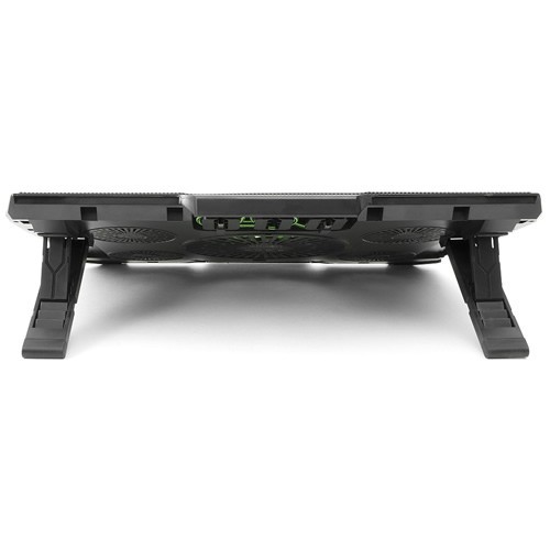 Охлаждающая подставка для ноутбука Crown CMLS-K332 Green (Зеленая) 4