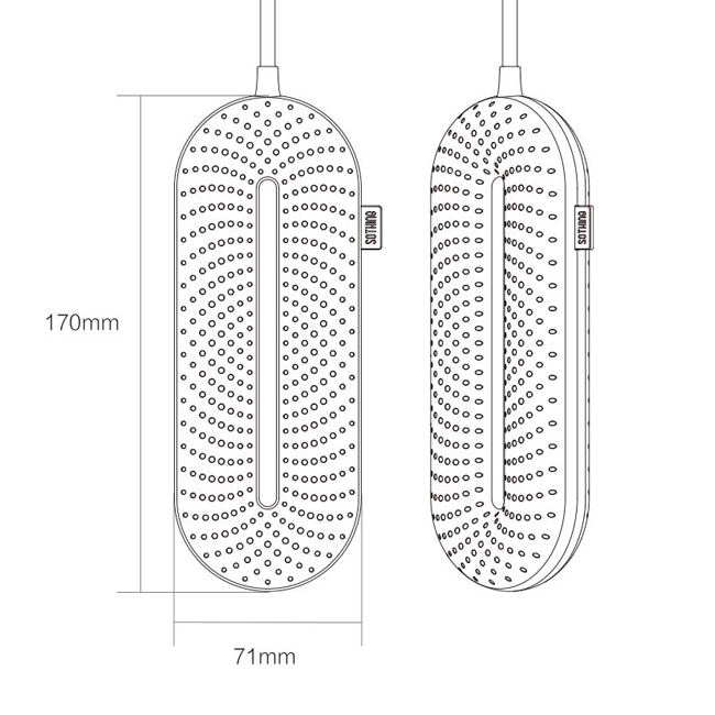 Сушилка для обуви Xiaomi Sothing Zero-Shoes Dryer With Timer White (Белый) 4