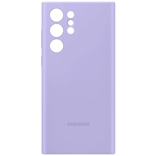Клип-кейс Samsung Silicone Cover для Galaxy S22 Ultra Фиолетовый (EF-PS908TVEGRU) 2
