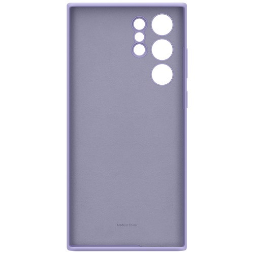 Клип-кейс Samsung Silicone Cover для Galaxy S22 Ultra Фиолетовый (EF-PS908TVEGRU) 3