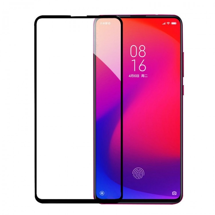 Защитное стекло для Xiaomi Mi 9T/Mi 9T Pro 5D черное 1