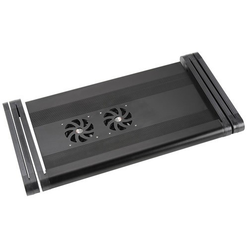Универсальный стол-подставка с активным охлаждением для ноутбука Crown CMLS-100 Black (Черный) 5