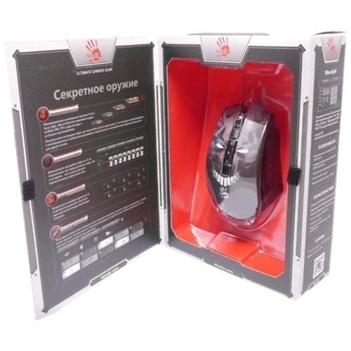 Проводная мышь A4Tech Bloody P85 USB оптическая Black (Черная) 5