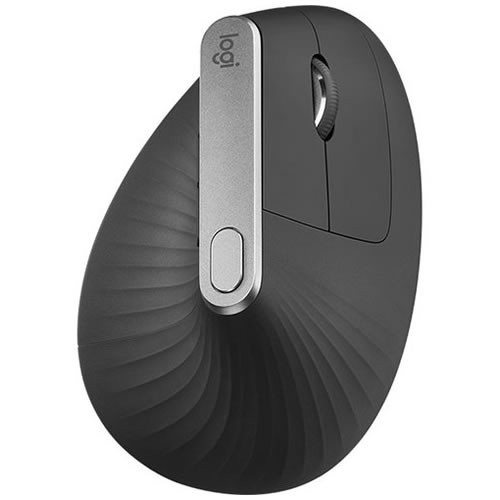 Беспроводная вертикальная мышь Logitech Mouse MX Vertical Black (Черный) 1