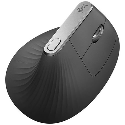 Беспроводная вертикальная мышь Logitech Mouse MX Vertical Black (Черный) 4