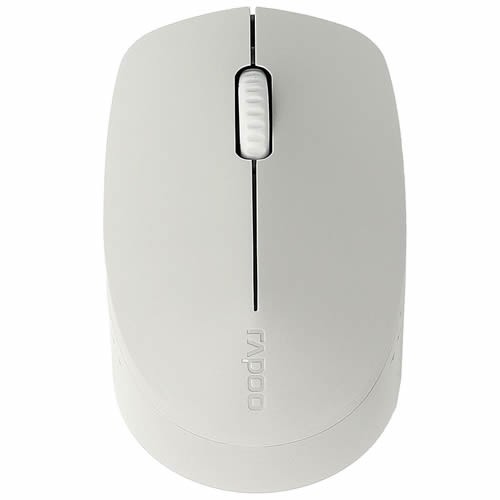 Беспроводная мышь Rapoo M100 Silent Bluetooth/USB оптическая Light Grey (Светло-серая) 1