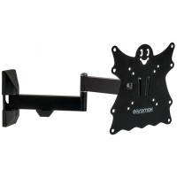 Кронштейн для ТВ Kromax CASPER-204 до 30кг Vesa 200x200 15-40" Black (Черный)