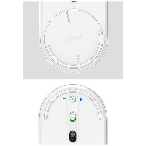 Мышь Xiaomi MIIIW Mouse Bluetooth Silent Dual Mode White (Белая) 4