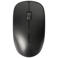 Беспроводная мышь Rapoo M200 Silent Bluetooth/USB оптическая Black (Черная)