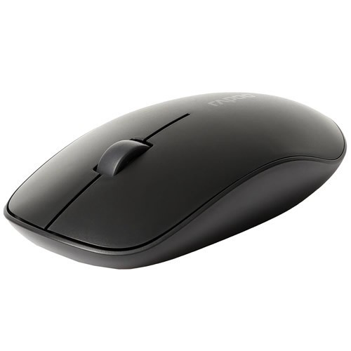 Беспроводная мышь Rapoo M200 Silent Bluetooth/USB оптическая Black (Черная) 2