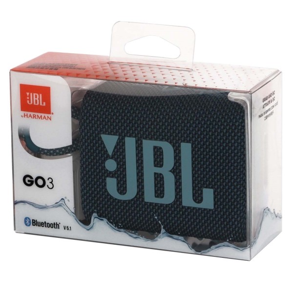 Портативная акустика JBL GO 3 Blue (Синий) EAC 9