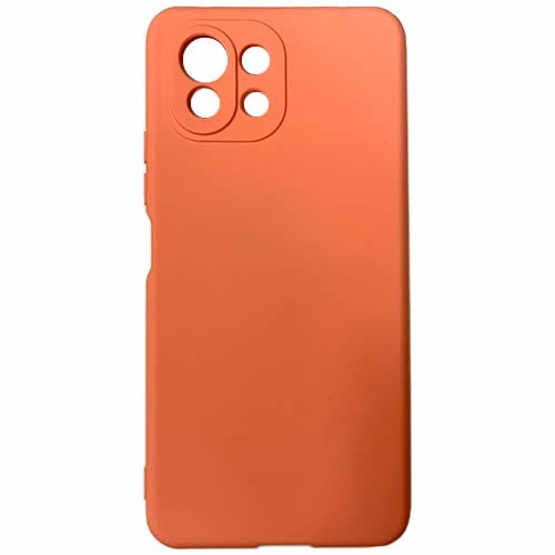 Силиконовая накладка для Xiaomi Mi 11 Lite/ Mi 11 Lite NE Pink (Розовая) 1