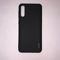 Силиконовая накладка для Samsung Galaxy A30S (Черная) Monarch