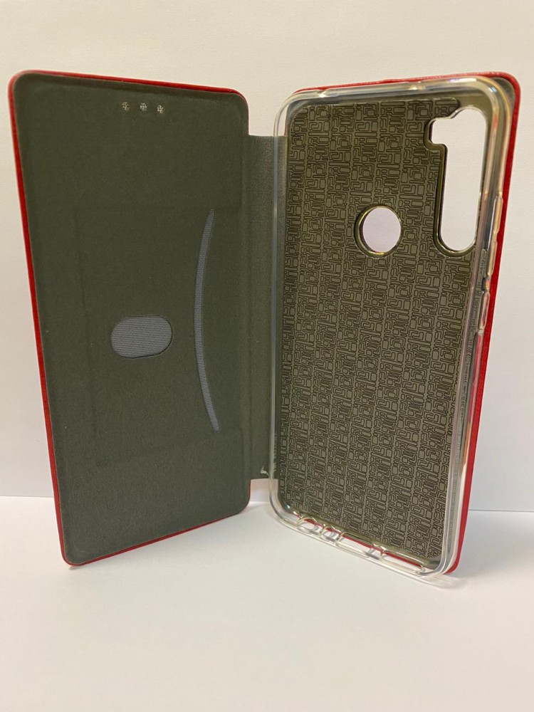 Чехол книжка для Xiaomi redmi Note 8T  (Красная) 2