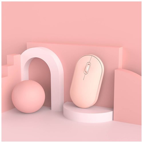 Мышь Xiaomi MIIIW Mouse Bluetooth Silent Dual Mode Pink (Розовая) 2