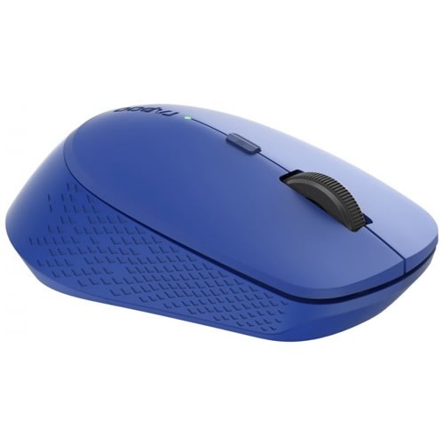 Беспроводная мышь Rapoo M300 Silent Bluetooth/USB оптическая Blue (Синяя) 2