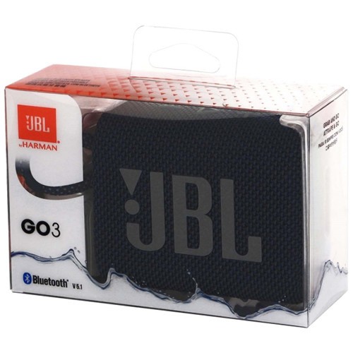 Портативная акустика JBL GO 3 Black (Черный) EAC 9