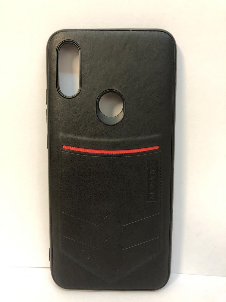 Силиконовая накладка для Xiaomi Redmi 7 (Черная) Monarch 1