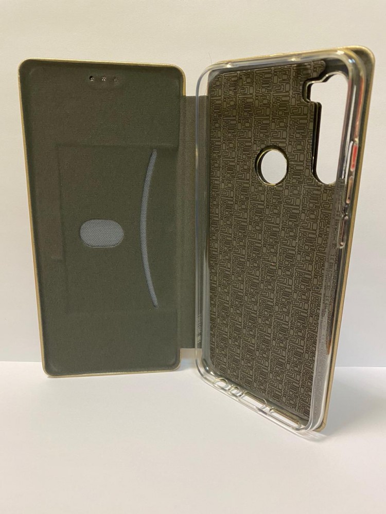 Чехол книжка для Xiaomi redmi Note 8T  (Золотая) 2
