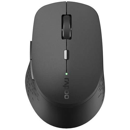 Беспроводная мышь Rapoo M300 Silent Bluetooth/USB оптическая Grey (Серая) 1