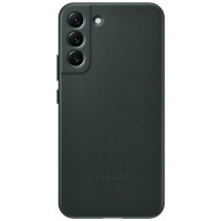 Клип-кейс Samsung Leather для Galaxy S22+ Зеленый (EF-VS906LGEGRU)