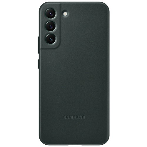 Клип-кейс Samsung Leather для Galaxy S22+ Зеленый (EF-VS906LGEGRU) 1