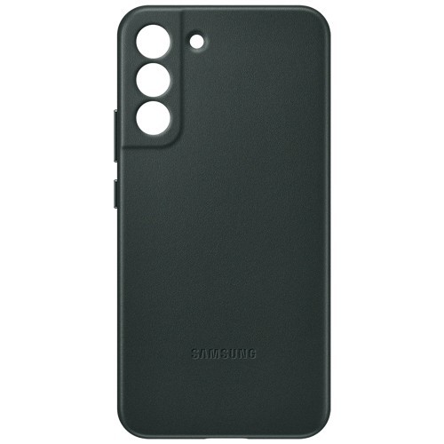 Клип-кейс Samsung Leather для Galaxy S22+ Зеленый (EF-VS906LGEGRU) 2