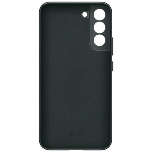 Клип-кейс Samsung Leather для Galaxy S22+ Зеленый (EF-VS906LGEGRU) 3