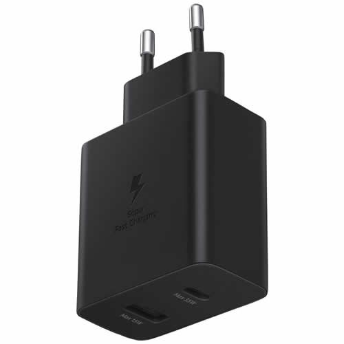 Сетевое зарядное устройство Samsung EP-TA220 35W USB Type-C Black (Черный) без кабеля 2