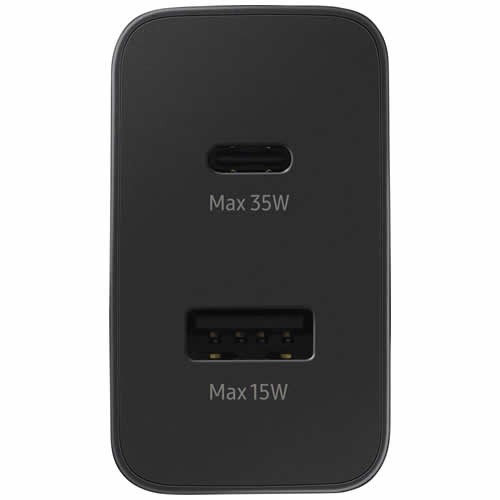 Сетевое зарядное устройство Samsung EP-TA220 35W USB Type-C Black (Черный) без кабеля 3