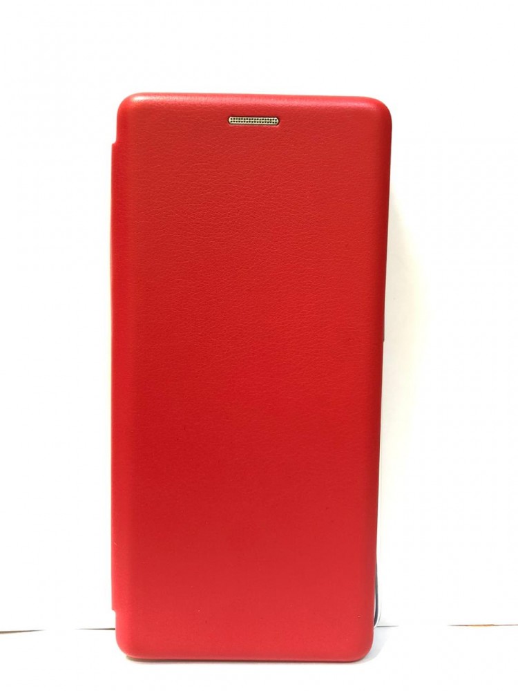 Чехол книжка для Xiaomi redmi Note 8 Pro (Красная) 1