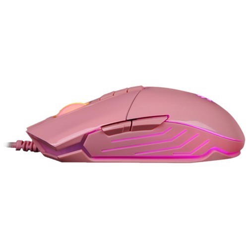 Проводная мышь A4Tech Bloody P91S USB оптическая Pink (Розовая) 2