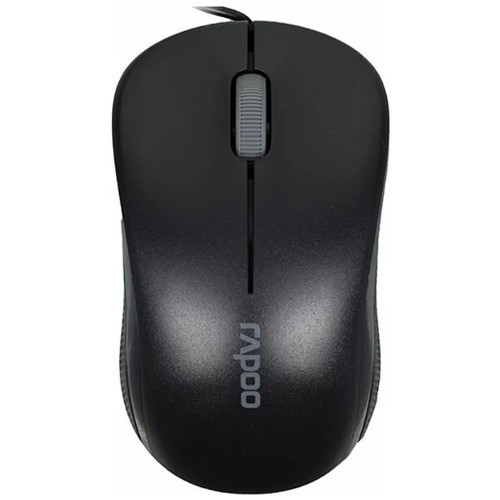 Проводная мышь Rapoo N1130 USB оптическая Black (Черная) 1