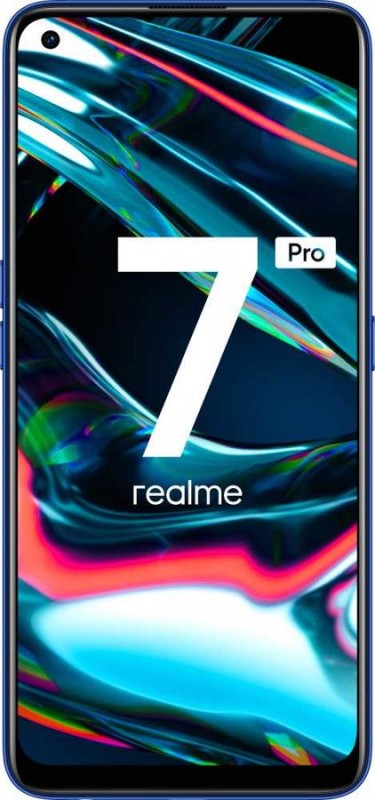 Смартфон Realme 7 Pro 8/128GB Mirror Blue (Зеркальный синий) EAC 1