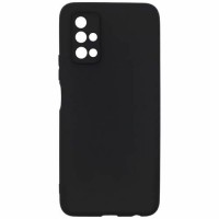 Силиконовая накладка для Honor 30S Zibelino Soft Matte Black (Черная)