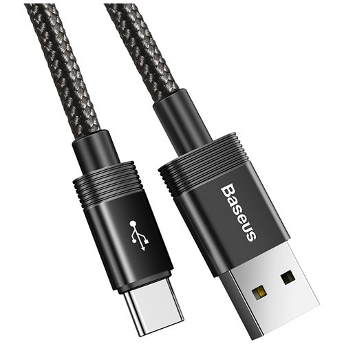 Кабель Baseus Data Faction 3 in 1 USB Cable For M+L+T 3.5A 1,2м CAMLT-PY01 Black (Черный) 3