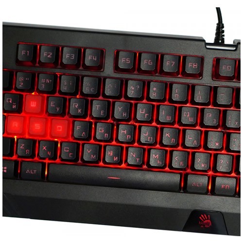 Клавиатура A4Tech Bloody B125 USB Black (Черная) 4