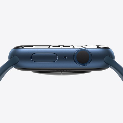 Умные часы Apple Watch Series 7 45 мм Blue Aluminium Case, Blue Sport Band 4