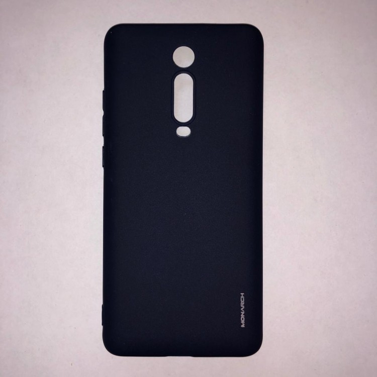 Силиконовая накладка для Xiaomi Mi 9T/Mi 9T Pro (Темно-синяя) Monarch 1