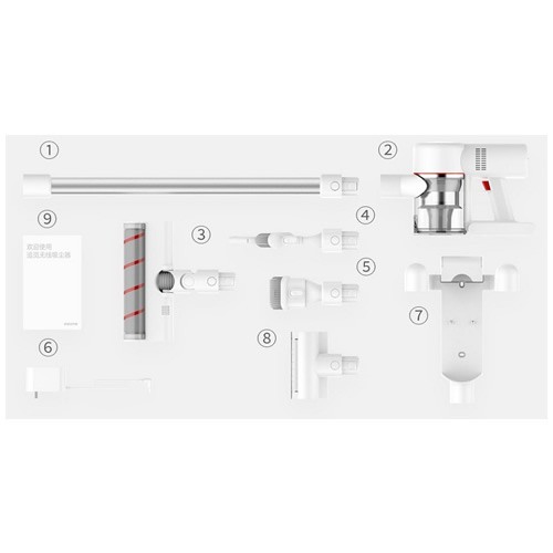 Пылесос Dreame V9 Vacuum Cleaner White (Белый) Global Version 3