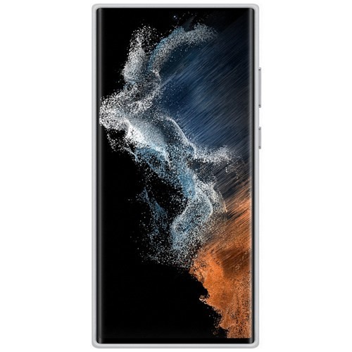 Клип-кейс Samsung Leather для Galaxy S22 Ultra Серый (EF-VS908LJEGRU) 2