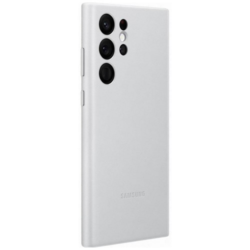 Клип-кейс Samsung Leather для Galaxy S22 Ultra Серый (EF-VS908LJEGRU) 5