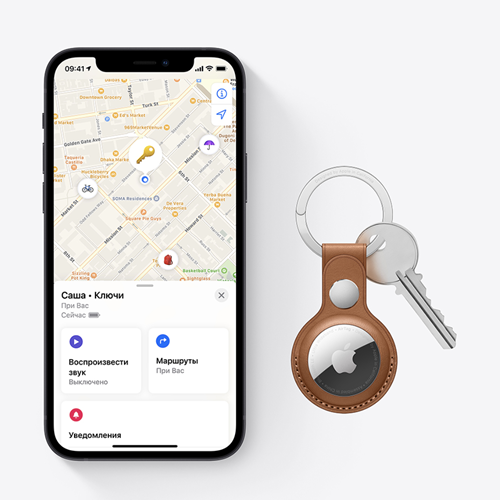 Трекер Apple AirTag White/Silver (Белый/Серебристый), 1 шт. 3