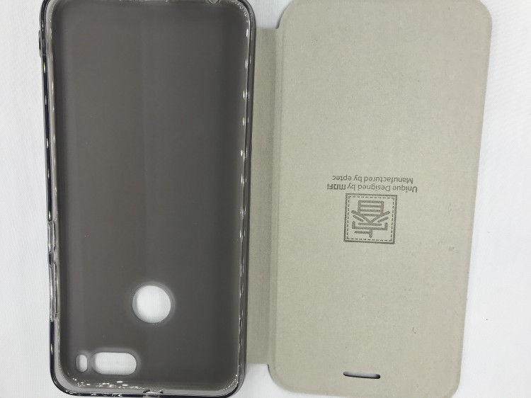 Чехол-книжка MOFI для Xiaomi Mi A1 (Серая) 2