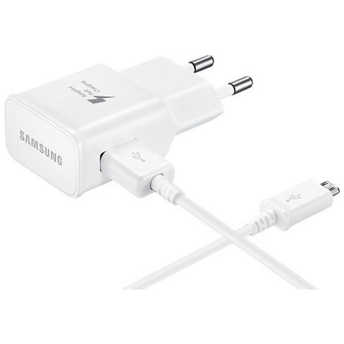 Сетевое зарядное устройство Samsung EP-TA20EWEUGRU 2A с кабелем micro-USB White (Белый) EAC 1