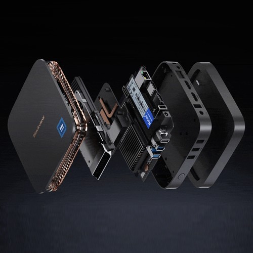 Мини ПК Blackview MP60 16/512Gb (11th Gen Jasper Lake N5095) Black (Черный) 7