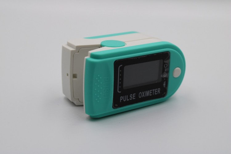 Цифровой пульсоксиметр Fingertip Pulse Oximeter Mint (Мятный) 1