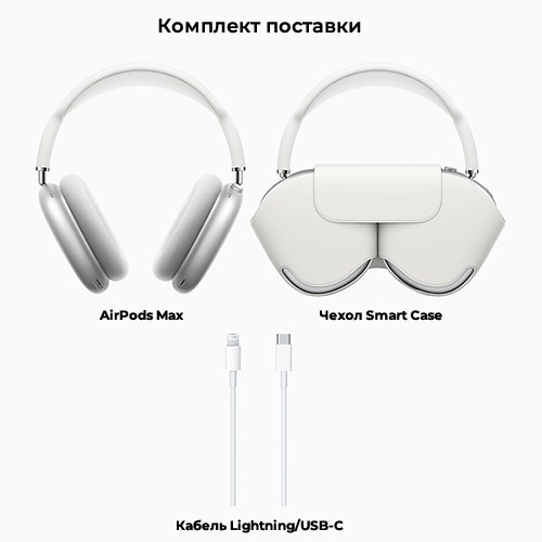 Наушники Apple AirPods Max Silver (Серебристый) 11