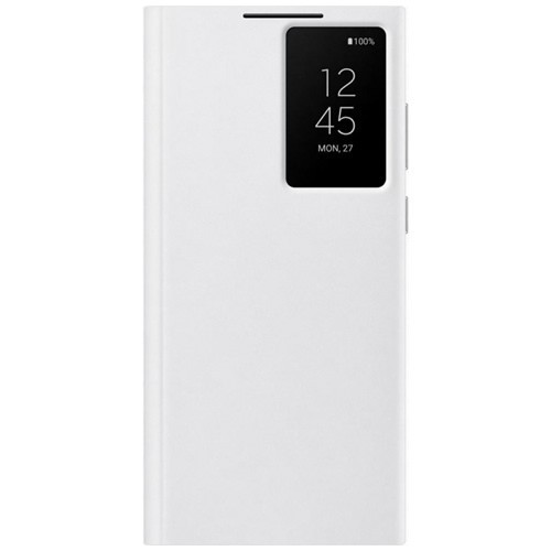 Чехол-книжка Samsung Clear View для Galaxy S22 Ultra Белый (EF-ZS908CWEGRU) 1